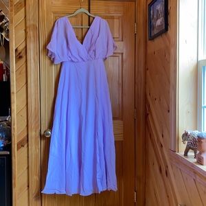 Lilac Bridesmaid Dress